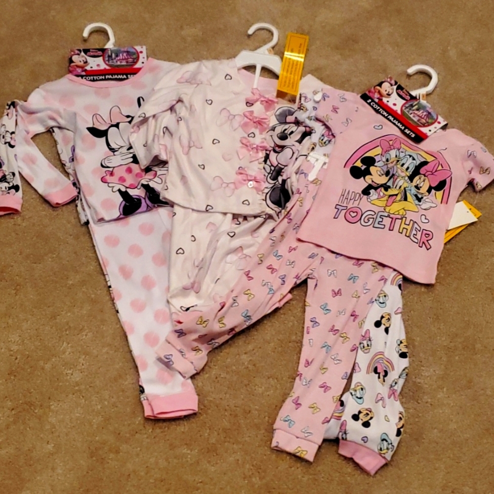 Lot of Minnie Mouse Pajamas